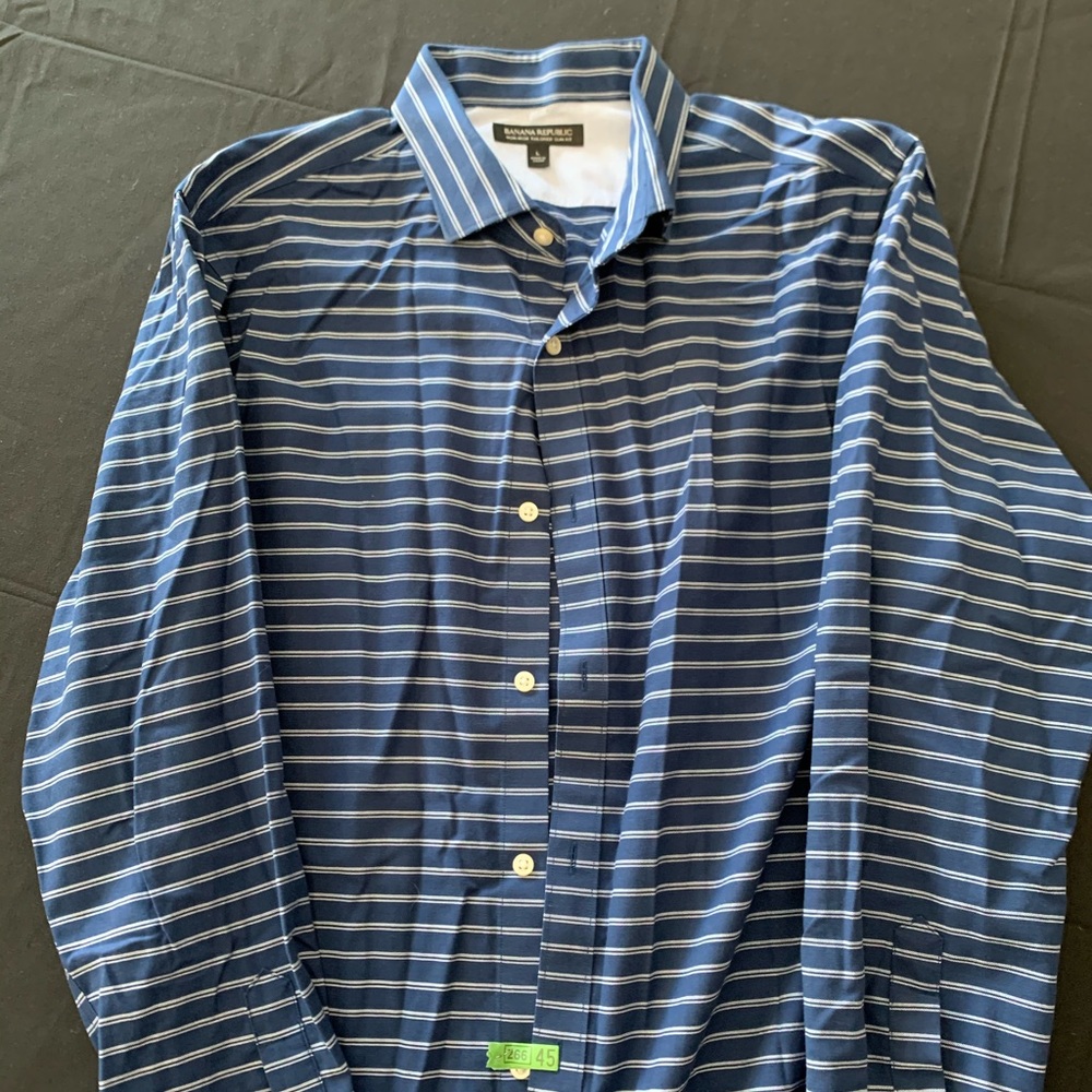 Banana republic dress or work casual shirt.